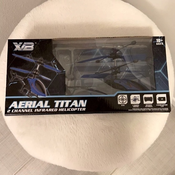 AERIAL Titan Remote Control 2 Channel Infrared Helicopter  with Remote n… - Picture 1 of 1